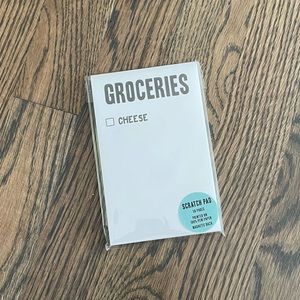 “Groceries” Notepad
